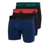 adidas Herren Unterwäsche Bosershorts 3er Pack-Boxer Brief (3pk) -Active Flex Cotton Pantaloncino, 902 Assortiti, XL Uomo