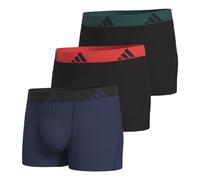 adidas Herren Unterwäsche Boxershorts 3er Pack-Trunk (3pk) -Active Flex Cotton Boxer a Pantaloncino, 902 Assortiti, XL (Pacco da 3) Uomo