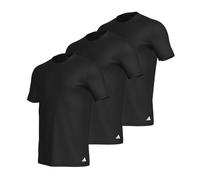 adidas Herren Unterwäsche Crew Neck Shirt (3pk) -Active Core Cotton Canottiera, Black_4am011, XL Uomo