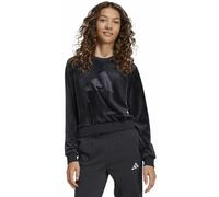 adidas Holiday Glam Cropped Jr - felpa - ragazza 13-14A Black junior Recycled Materials,Recycled Polyester