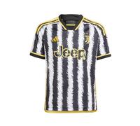 Adidas, Home 23/24 Juventus, Maglia da Calcio Maniche Corte, Nero Bianco, 7-8A, Bambino