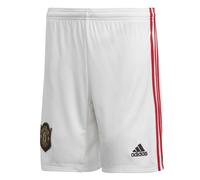 adidas Home Manchester United, Pantaloncini Unisex Bambini, Bianco, 13-14