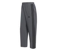 adidas Homme 3 Stripes Regular Fit Snap Woven Track Pant, Grey Six, XL Extra Tall
