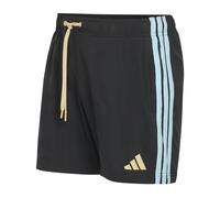adidas Homme 3 Stripes Swim Shorts 5 inch, Black, XXL