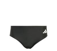 adidas - 3 Stripes Bold Trunk - Pantaloncino da bagno 9 nero/grigio