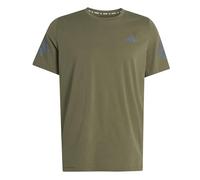 adidas Homme ADI365 Running Climacool Iconic T-Shirt, Olive Strata, XS