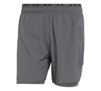 adidas Homme ADI365 Running Formotion Iconic 2in1 Shorts, Grey Six, S