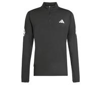 adidas Homme ADI365 Running Iconic Half Zip, Black, L