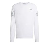 adidas Homme ADI365 Running Iconic Long Sleeve, White, L