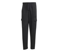 adidas Homme all SZN French Terry Loose Cargo Open Hem Pants, Black, XS