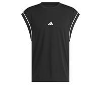 adidas Homme Basketball all World Sleeveless Tank, Black/Black, M