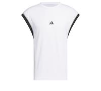 adidas Homme Basketball all World Sleeveless Tank, White/Black, XL