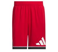 adidas Homme Basketball Badge of Sport Short, Team Power Red/Black, L 5 inch