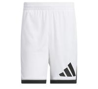 adidas Homme Basketball Badge of Sport Short, White/Black, S 5 inch