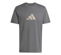 adidas Homme Camo Explorer Graphic T-Shirt, Grey Five, XL