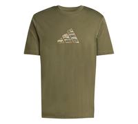 adidas Homme Camo Explorer Graphic T-Shirt, Olive Strata, S