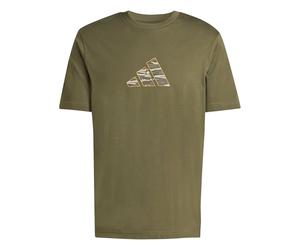 adidas Homme Camo Explorer Graphic T-Shirt, Olive Strata, S