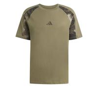 adidas Homme Camo T-Shirt, Olive Strata/Multicolor, S
