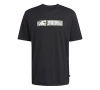 adidas Homme Climacool Camo Linear Graphic T-Shirt, Black, S