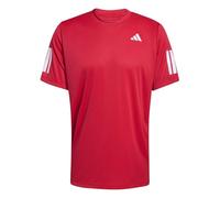 adidas Homme Club Tennis Climacool 3-Stripes T-Shirt, Pure Ruby, S