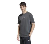 adidas Homme Coffee Cafe Donut Box Graphic T-Shirt, Grey Six, S