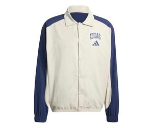adidas Homme Collegiate Coach Jacket, Wonder Alumina/Dark Blue, XL