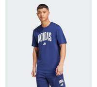 adidas Homme Collegiate Lineage Graphic T-Shirt, Dark Blue, S