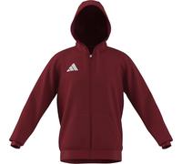 adidas Homme Entrada26 Full Zip Hoodie, Team Power Red 2/White, M