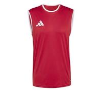 adidas Homme Entrada26 Sleeveless Jersey, Team Power Red 2/White, 3XL