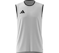 adidas Homme Entrada26 Sleeveless Jersey, White/Black, XL Tall