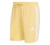 adidas Homme Essential Three Stripes Chelsea Base Short, Semi Ice Tangerine/White, L