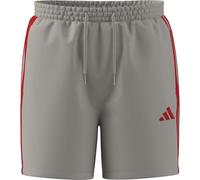 adidas Homme Essential Three Stripes Chelsea Base Short, Wonder Alumina/Pure Ruby, XL