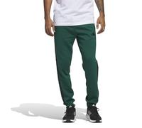 adidas Homme Essential Three Stripes Fleece Pant, Collegiate Green/Black, L