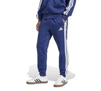 adidas Homme Essential Three Stripes Fleece Pant, Dark Blue/White, S