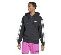 ADIDAS SPORTSWEAR Giacca di felpa sportiva 'Essentials' nero / bianco Uomo ADIDAS SPORTSWEAR LxTaglie normali nero / bianco
