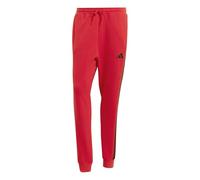 Adidas Homme Essential Three Stripes French Terry Pant, Pure Ruby/Black, S