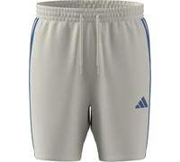 adidas Homme Essential Three Stripes French Terry Short, off White/Ray Blue, XL