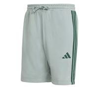 adidas Homme Essential Three Stripes French Terry Short, Wonder Sage/Collegiate Green, L
