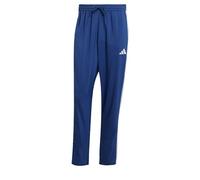 adidas Homme Essential Three Stripes Stanford Pant Open Hem, Dark Blue/White, M