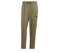 Adidas Homme Essential Three Stripes Stanford Pant Open Hem, Olive Strata/Black, XXL