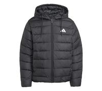 adidas Homme Essentials CLIMAWARM 3 Stripes Synthetic Down Hooded Jackets, black, XXL
