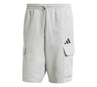 adidas Homme Essentials FEELCOZY Fleece Cargo Short, Medium Grey Heather/Black, M