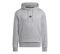adidas Homme Essentials FEELCOZY Fleece Hoodie, Medium Grey Heather/Black, S