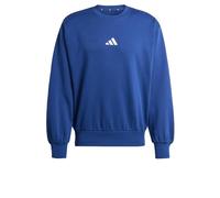 Felpa adidas Essentials Feelcozy Fleece blu bianco - M