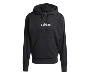 Adidas Homme Essentials Linear French Terry Hoodie, Black/White, L
