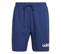 adidas Homme Essentials Linear Single Jersey Short, Dark Blue/White, XXL