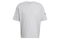 adidas Homme Essentials Lose Fit Three Bar Tee, Medium Grey Heather/Black, M