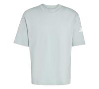 adidas Homme Essentials Lose Fit Three Bar Tee, Wonder Sage/White, L