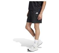 adidas Uomo Essentials Small Logo Cargo Chelsea Short, Black/White, S