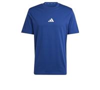 adidas Homme Essentials Small Logo Single Jersey Tee, Dark Blue/White, XL